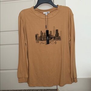 New York City Girl Long Sleeve Tee